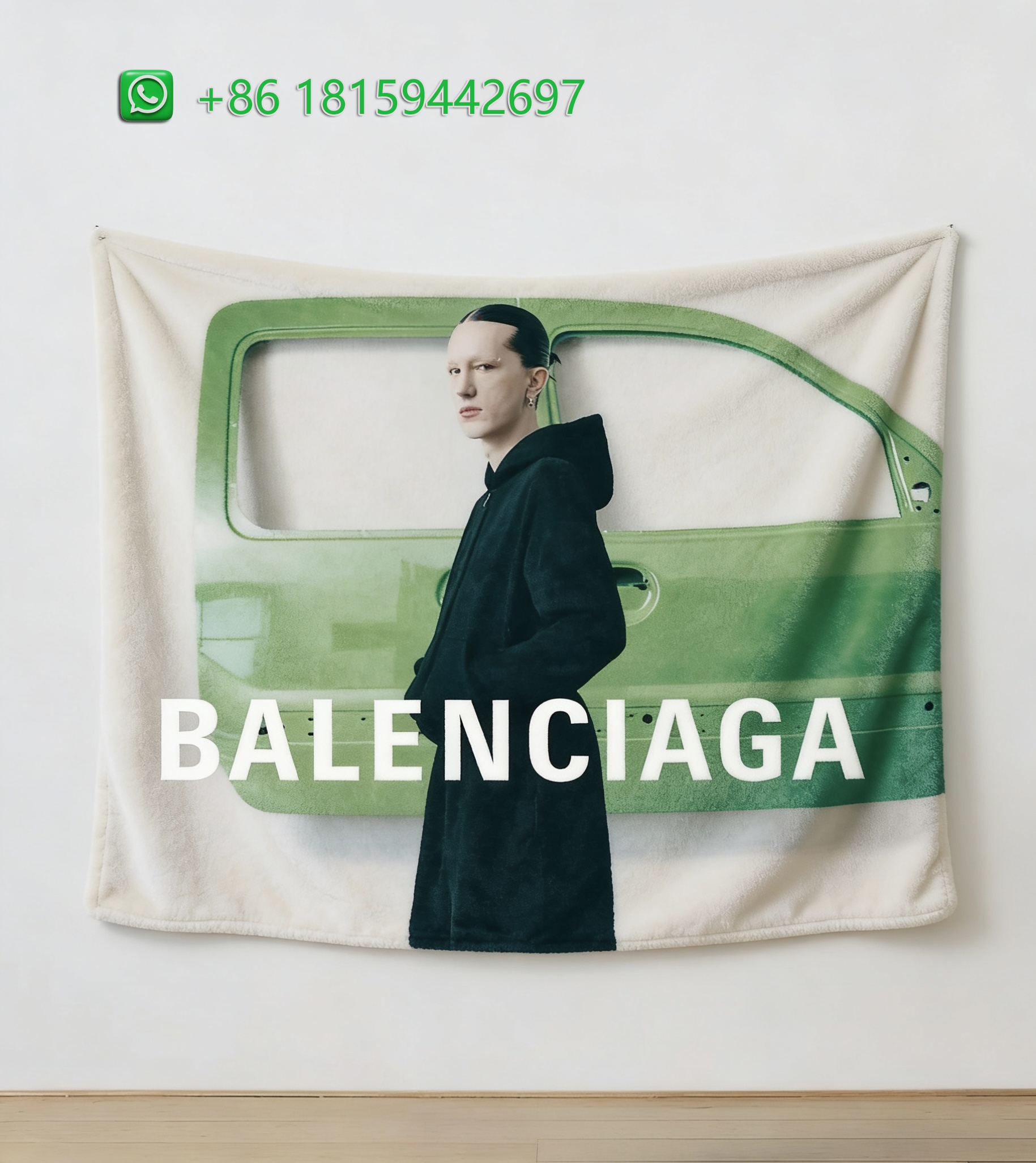 Balenciaga Throw Blankets